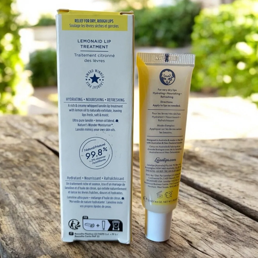 💎 Lanolips Lemonaid Lip Treatment New In Box